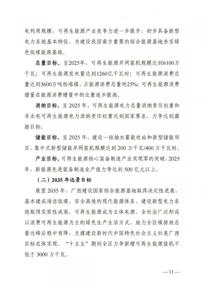 广西“十四五”规划:大力发展光伏发电,到2025年新增光伏装机15GW!