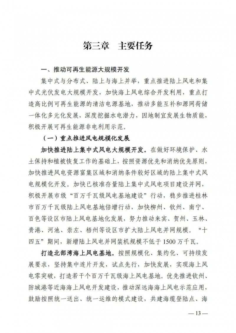 广西“十四五”规划:大力发展光伏发电,到2025年新增光伏装机15GW!