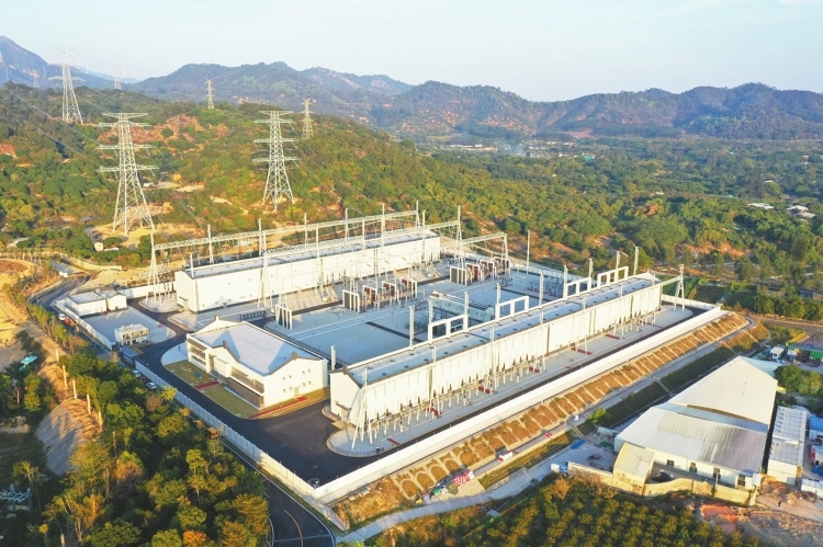 粤东首座500千伏智能变电站建成