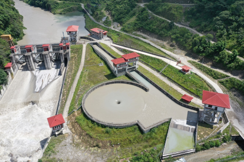 尼泊尔上马相迪A水电站成功应对今年最大洪峰