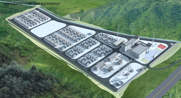 西北院中标绵阳港旗游仙区电化学储能电站(一期)总承包项目