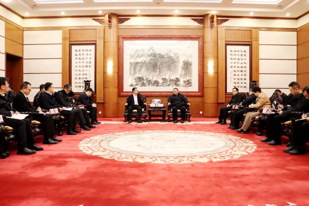 大唐云南公司党委书记王继才拜会大理州委书记杨国宗