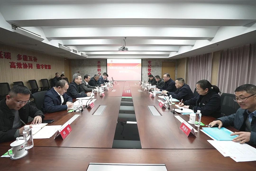 大唐重庆分公司党委书记梁勇会见武隆区委书记范立新